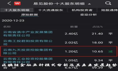 区块链金融五种模式分析及其未来发展趋势